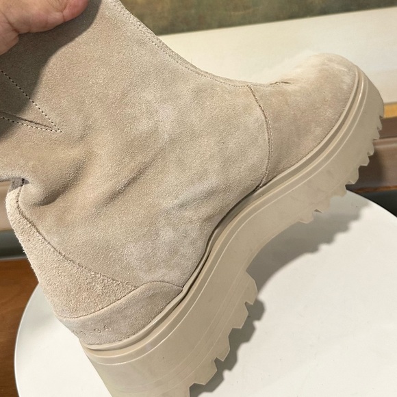 🌹ALL SAINTS🌹Ophelia Bootie In Beige Size: 40 - Picture 12 of 14